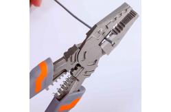 China Precise Multifunction Pliers Cutting Edges 62 HRC 224mm Universal Wire Stripping Tool supplier