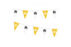 China Triangle String Camping Flag Pull Flag Sky Curtain Campsite supplier