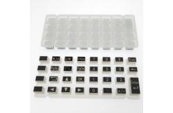 China Hollow Printing Spray Feel Silicone Machine Keyboard Customized supplier