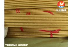 China ASME SB111 C68700 Seamless Brass Tubes for Desalination of Seawater supplier