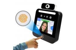 China Employee Face Recognition Attendance Machine Temperature Detection supplier