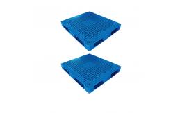 China 100 Recycled One Way Plastic Pallet Nestable Rackable HDPE Pallets supplier