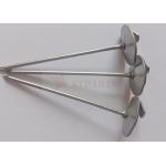14 Ga 304 Ss Round Head Lacing Anchors With Strong Big Head On Nail And Thick Plate For Head for sale