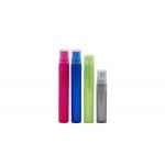 10ml Empty Plastic Perfume Tester Bottle With Pump Sprayer Refile Fine Mist for sale