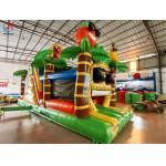 New Fun Inflatable Pineapple Theme Bouncy Castle Jungle Bounce House for Kids for sale
