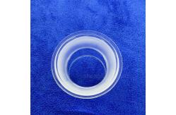 China Professional Custom Quartz Flanged Pipe High Temperature High Purity supplier