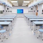 Waterproof Physics Lab Table , Anti Alkali Lab Working Table For Experiment for sale