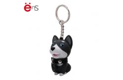 China Lovely Plastic Dog Keychain OEM ODM Non Phthalate Pvc Material supplier