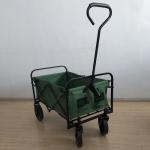 8 Inch Collapsible Beach Trolley 600D Oxford Fabric Lightweight Folding Wagon for sale