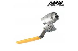 China High Performance Manual Two Piece Stainless Steel Industrial Ball Valve supplier