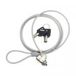 Anti Theft Security Cable Lock Notebook Laptop Lock Chain Cable 1.5M With Key for sale