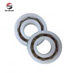 F6005 POM Plastic Flange Deep Groove Ceramic Ball Bearings 25*47*12mm for sale