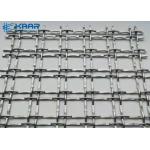 Woven Metal Wire Mesh Gabion , Decorative Gabion Baskets Lock Crimped for sale