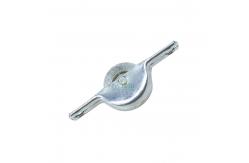 China Manufactory Iron Window Roller Wheel for Sliding Screen Hanging Window supplier