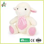 No Irritation 20cm PP Cotton PV Velvet Sheep Plush Toy for sale