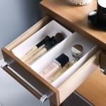 10x20cm White Plastic Drawer Organizer For Kitchen Rectangle for sale
