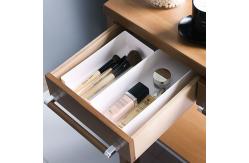 China 10x20cm White Plastic Drawer Organizer For Kitchen Rectangle supplier