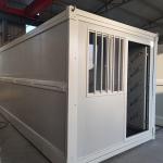 20ft/40ft Modular Steel Folding Container House Quick Build Prefabricated Home Small Camping Folding Container Office for sale