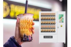 China OEM Bubble Milk Tea Vending Machine With 22 Inch LCD supplier