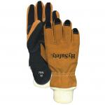 Rollover Finger Tips Structural Firefighting Gloves With Wristlet NFPA 1971 for sale