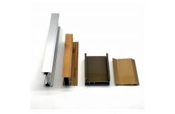 China Multi Surfaces Aluminium Window Profiles 7.20m Length supplier
