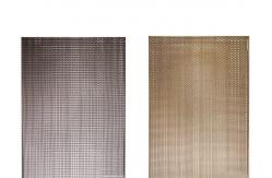 China Bronze Copper Wire Mesh Art Laminated Glass shower Screen supplier
