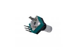 China RV97C4N0 Tranparent Plastic Shaft Rotary Adjustable Resistor For Customized Applications supplier