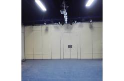 China Soundproof Sliding Folding Acoustic Operable Movable Partition Walls For Banquet Wedding Facility supplier