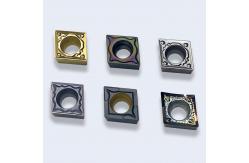 China Precision CCMT CNC Insert For Steel Stainless Steel And Aluminum Processing supplier