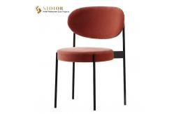 China Morden Italian Design Dining Chair, high density foam, powder coated frame, PU leather restaurant hot sell dining chair supplier