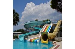 China High Speed Water Slide Thrilling Aquatic Playground Equipment supplier