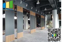China High Configuration Acoustic Fabric Panels , Operable Partition Walls supplier