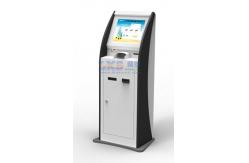 China Cold rolled steel Self Payment Kiosk With A4 Printer And Card Reader supplier