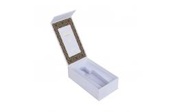 China Biodegradable Black And Gold Gift Box , Paperboard Matte Packaging Box With Insert supplier
