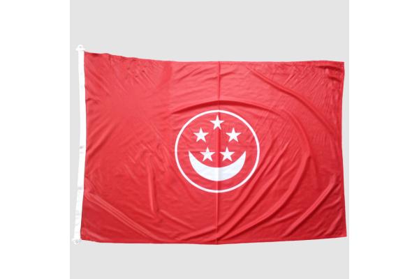 SCF Flagolden national screen printed high quality
