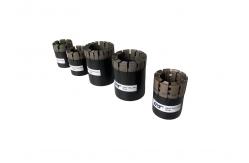 China BQ NQ Impregnated Diamond Core Drill Bits Smooth Surface supplier