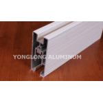 White Wardrobe Aluminium Profile For Cabinets Rectangular Shape