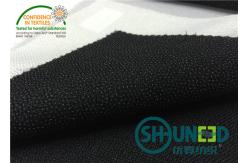 China 100% Polyester Bonded Interlining , Bump Interlining For Garments supplier