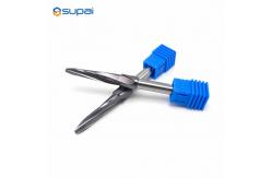China Tapered End Milling Cutter With Center Cutting And No Coolant Through supplier