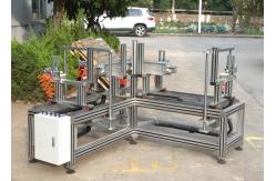 China Horizontal Elbow Busbar Assembly Clamp Fixture Busbar Assembly Line supplier