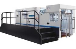 China Ecoograhpix Automatic Flatbed Die Cutting Machine With Waste Stripping supplier