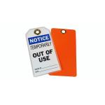 Durable Plastic Safety Tag Plastic materials Long Lasting And High Durability for sale