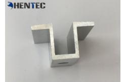 China 6063 / 6061 / 6082 Solar Roof Mounting Systems Aluminum Extrusion Shapes Middle Clamp supplier