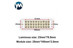 China UV Light Module 300W 6565/6868 UVLED lamp beads uv curing led lamp supplier