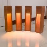 Customized Wattage Led Bollards Outdoor Waterproof Metal Rust Or Black 10W for sale
