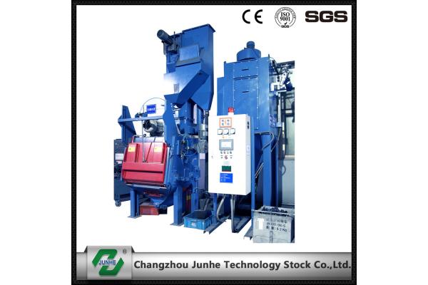 Automatic Shot Blasting Machine / Industrial Shot Blasting Equipment High Efficiency