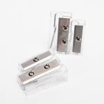 Double Holes Professional Student Pencil Sharpener Alloy Steel for sale