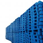 OEM Acceptable Euro Pallet Heavy Duty 4Ton Static Plastic Fork Pallet for Storage for sale