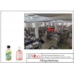 Shower Gel Liquid Soap Automatic Bottle Filling Machine Double Servo Motors Control