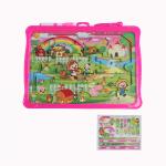 Educational Happy Farm Montessori Preschool Toys Magnetic Labyrinth for sale